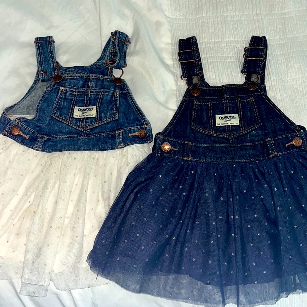 Baby Girl Oshkosh Overall Dresses